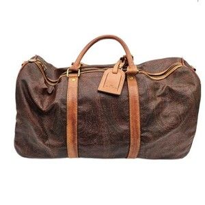 💯Authentic Etro Paisley Duffle Bag